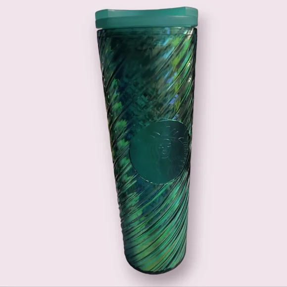 Starbucks Pine Iridescent Swirl Tumbler Winter (2022) Limited Edition - Picture 2 of 7